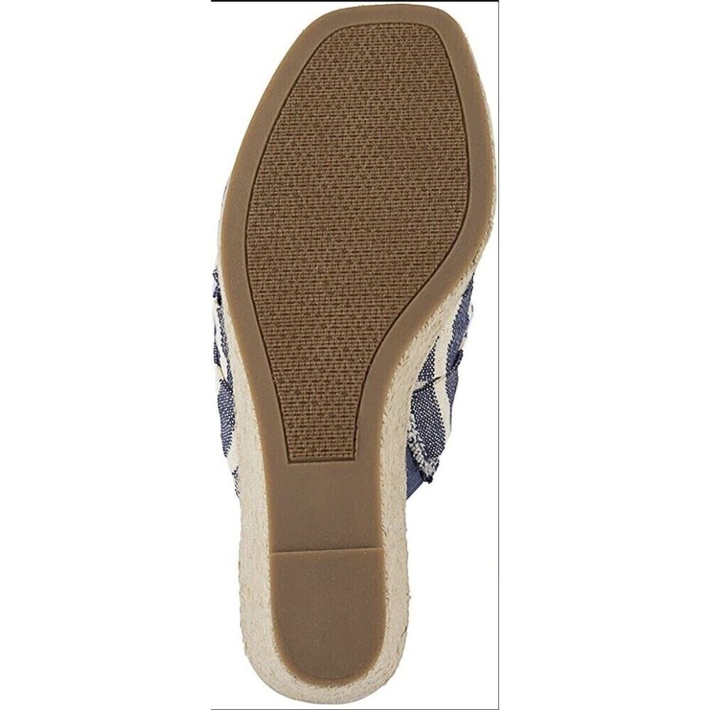 LONDON FOG Women's Heidi Espadrille Platform Wedge Sandals Size 9.5M - Picture 5 of 6